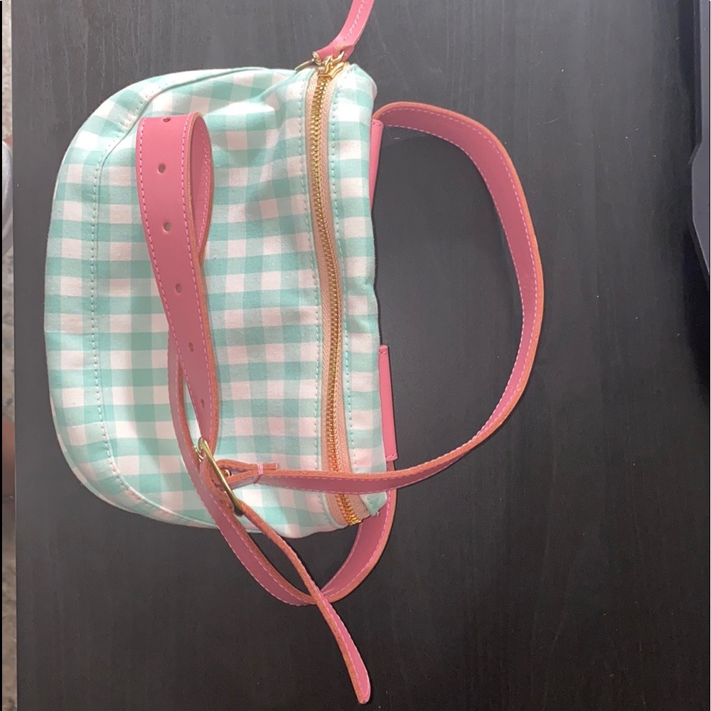 EUC Clare V. Gingham Fanny pack.